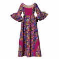 thumbnail image 3 of BintaRealWax African Long Sleeve Dresses for Women Party Wedding Casual Date Dashiki African Dresses for Women Y3819, 3 of 3