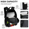 thumbnail image 4 of Looney Tunes Marvin The Martian Backpacks 3 Piece Set Bookbag with Lunch Bag And Pencil Case, 4 of 6
