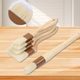 thumbnail image 5 of Natural Wood Handle Basting Brushes, Pastry and Oil Brush for Grilling and Baking, Soft Bristle Food Brush for Kitchen Cooking, BBQ and Baking Accessory, 5 of 9
