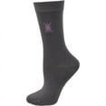 thumbnail image 2 of Sierra Socks Women's Dress Casual Argyle Bamboo Crew 1 Pair and 3 Pair Pack Socks 4020 (Large, Navy/Charcoal/Gray), 2 of 14