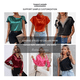 thumbnail image 5 of Falda de lyocell ligera de longitud media para mujer, nueva falda con borlas, diseño adelgazante en forma de A para ropa de calle de moda, verano 2024, 5 of 5
