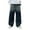 #07 Dark Blue, variant on KINDXX Black Pants for Boys Y2k Straight Leg Elastic Waist Denim Trousers with Pockets Boys Husky Khaki Pants, Black, 14-15 Years