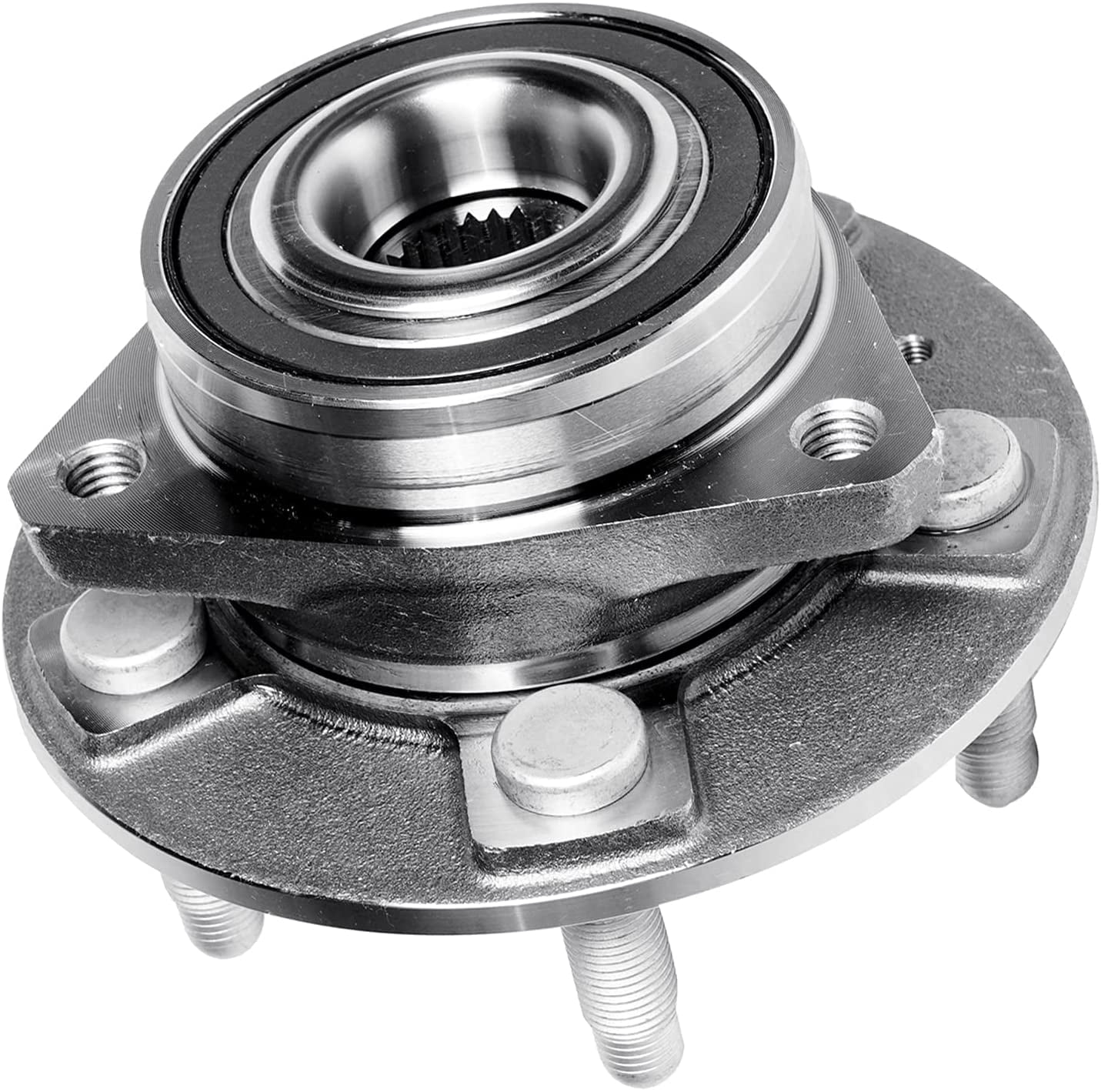 Detroit Axle - 2 Wheel Bearing Hubs for Chevrolet Camaro Impala Cadillac CTS XTS, Bearing Hubs Replacement Wheel Bearing and Hubs Assembly Set Front or Rear