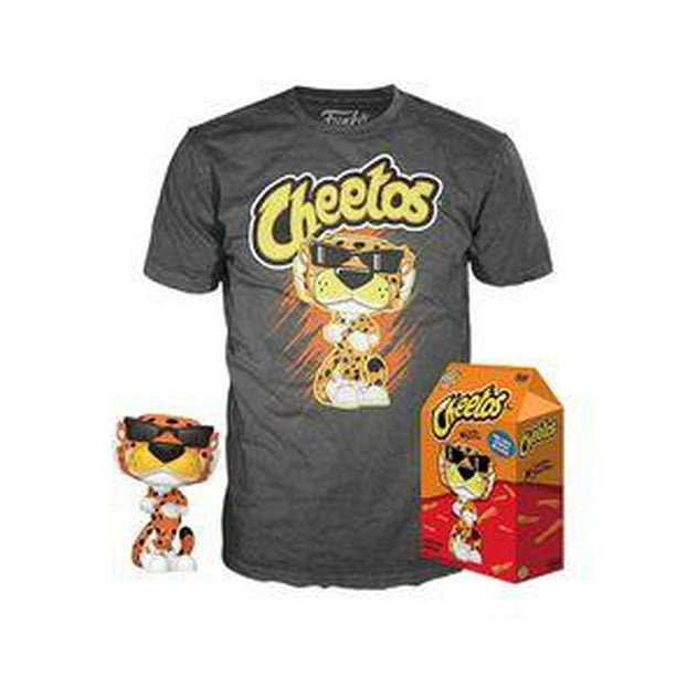 Funko Pop Chester Cheetah Cheetos AD Icons Target Con Glow L Shirt Pop Tee 77 - Walmart.com
