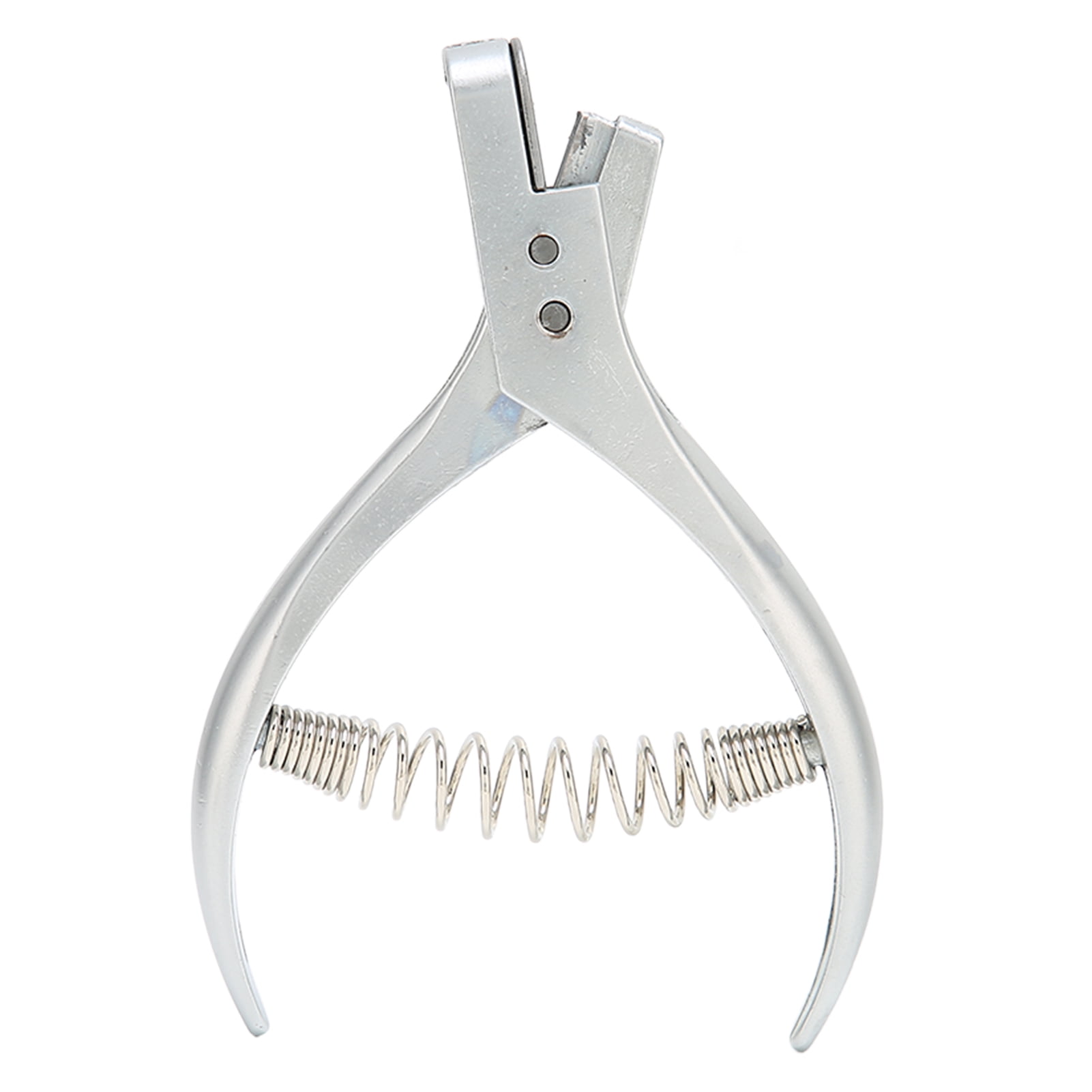 3 Type 6 Size Multi function Revolving Leather Belt Punch Plier Add Eyelets  Perforator Tool Make Hole Puncher Watchband 1 pcs (6 Round Holes)