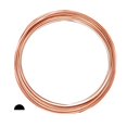 thumbnail image 2 of 18 Gauge 99.9% Pure Copper Wire (Half Round) Dead Soft Cda #110 Made In Usa - 25Ft By Craft Wire, 2 of 4