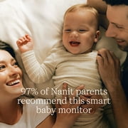 Nanit Pro Smart Baby Monitor – HD Wall-Mount Camera, Real-Time Sleep & Breathing Tracking