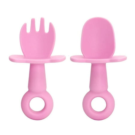 Toddler Utensils Led Weaning Baby Spoon And Fork Set Safe First Stage Toddler Utensils Led Weaning Baby Spoon And Fork Set Safe First Stage