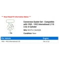 thumbnail image 2 of Conversion Gasket Set - Compatible with 1950 - 1952 International L110 3.6L 6-Cylinder 1951, 2 of 2