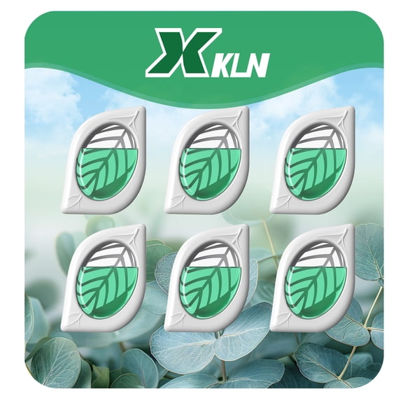 Small Spaces Air Freshener for Home, Eucalyptus Scent 6 Pack