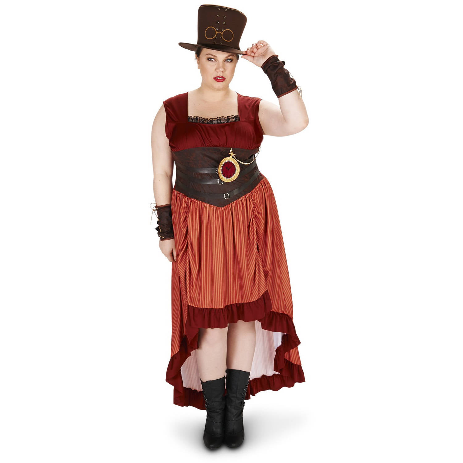 Steampunk Matron Women's Plus Size Adult Halloween Costume - Walmart