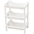 thumbnail image 2 of SPRING PARK 3 Layer Square Triangular Corner Storage Organizing Caddy Stand for Bathroom, 2 of 7