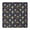 Navy Mexican Skull, variant on Black Star Planet Moon Pattern Square Fitted Tablecloth with Elastic Edge,Square Table Cover,Washable Elastic Table Cover for Home Kitchen Party Decor 34"x34"