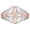 color, variant on Bicolor Witches Knot Ring Cubic Zirconia Ring Vintage Jewelry Gift for Women (6)