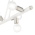 thumbnail image 2 of Livex Lighting - Bannister - 6 Light Linear Chandelier in Mid Century Modern, 2 of 9
