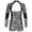 Black White Leopard, variant on MSemis Kids Girls One Piece Sparkling Long Sleeve Leotards