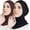 Black+coffee, variant on Miaocao Women Slouchy Beanies Cap Soft Hijab Cap Under Scarf for Women Muslim Jersey Hijab Undercaps(1PC/2PC)