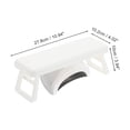 thumbnail image 5 of Unique Bargains Arm Rest for Nails Tech Foldable Hand Stand for Nail Tech Nail Arm Rest Manicure Nail Arm Rest with Bracket for Nail Salons Technician White, 5 of 7