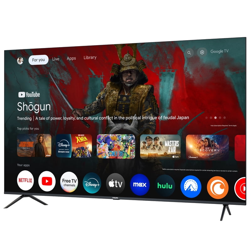 Philips 70" Class 4K Ultra HD (2160p) Google Smart LED TV (70PUL7553/F7) feature detail