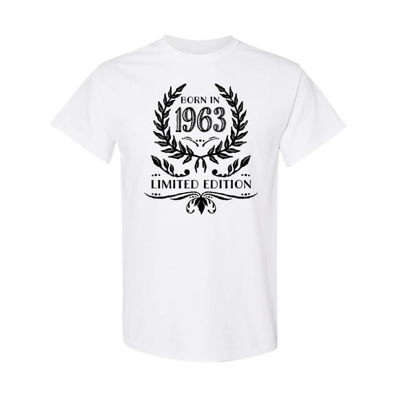 Inktastic Born in 1963 Limited Edition T-Shirt