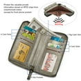 thumbnail image 3 of S-ZONE Women RFID Blocking Crossbody Cell Phone Purse Small Faux Leather Wallet Purse, 3 of 5
