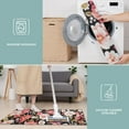 thumbnail image 6 of Pioneer Flower Floral Print Pattern Kitchen Rugs Sets Of 3,Kitchen Runner Rugs Non Skid Washable,Decorative Kitchen Floor Mats for Kitchen,Sink,Laundry,17"x30"+ 17"x47" + 17"x59", 6 of 6