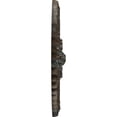 thumbnail image 4 of Ekena Millwork 21 5/8"OD x 2 1/2"P York Ceiling Medallion (Fits Canopies up to 3 5/8"), Hand-Painted Bronze Blue Patina, 4 of 6