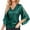 Green, variant on Summer Tops for Women Sequin Tops 3/ 4 Sleeve Glitter Sparkly Party Blouse V Neck Dressy For Evening Party Casual Top Blouse Short Tunic Top Sports under Shirt Long Sleeve Blouses Red XL