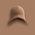 thumbnail image 2 of QASIEATN Women's Relaxed Fit Beanie Hats Women Winter Hat Cold Weather Hood Outdoor Sports Windproof Knit Cap Fall Fashion Accessories, 2 of 3