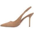 thumbnail image 3 of Journee Womens Elenney Mid Heel Pointed Toe Pumps, Widths Available, 3 of 10