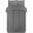 thumbnail image 6 of Utopia Bedding All Season Grey Comforter Set with 2 Pillow Cases, 3 Piece Soft Brushed Microfiber Kids Bedding Set for Boys/Girls, Machine Washable Twin, Pack of 6, 6 of 8