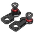 thumbnail image 2 of Motorcycle Chain Adjuster Sturdy and Durable Motorcycle Chain Tensioner Practical Chain Adjuster Block CNC Aluminum 6061 Anodized for Repair Shop Factory, 2 of 8