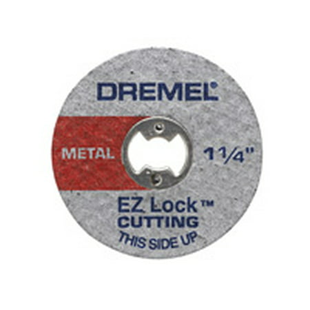 Dremel EZ426CU EZ Lock 1-1/4 inch Metal Wheel for Rotary Tools, (Best Rotary For Lining)