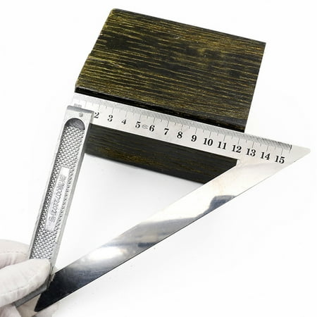 

Portable Aluminum Alloy Triangle Square Ruler - 150mm for Woodworking Measuring