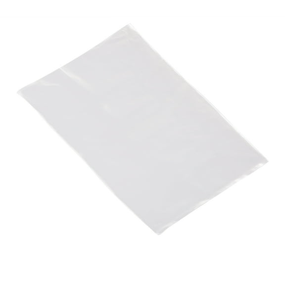 Owlpack Clear Poly Bags with Open End, 1.5 Mil, Perfect for Products, Merchandise, Goody Bags, Party Favors (7x12 inches)