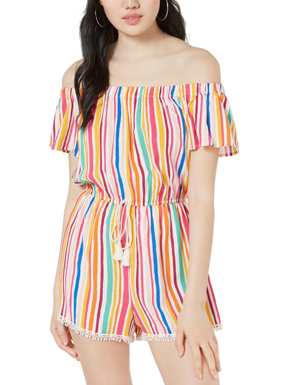off the shoulder rompers for juniors