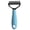 Blue, variant on Pet Grooming Brush, Undercoat Rake for Dogs Cats, Double Sided Dog Deshedding Tool Removes Knots Tangled Hair, Dematting Comb for Dogs with Pet Steel Comb