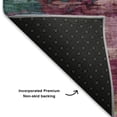 thumbnail image 5 of Addison Rugs Mayfield Premium Machine Washable Transitional Abstract Pink Rectangle Rug, 5' x 7'6", 5 of 6