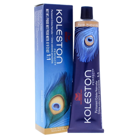 Koleston Perfect Permanent Creme Haircolor - 6 Dark Pure Blonde by for Unisex - 2 oz Hair Color