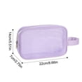 thumbnail image 3 of Weloille Mesh Toiletry Bag 1 Piece, Portable Handheld Mesh Wash Bag for Travel and Gym Use, 3 of 6