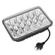 thumbnail image 5 of Luz de trabajo Jadeshay 45W 15LED 6000K Universal Coche Motocicleta Camión, 5 of 9