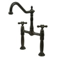 thumbnail image 2 of Kingston Brass Victorian Two Handle Vessel Sink Faucet, 2 of 2