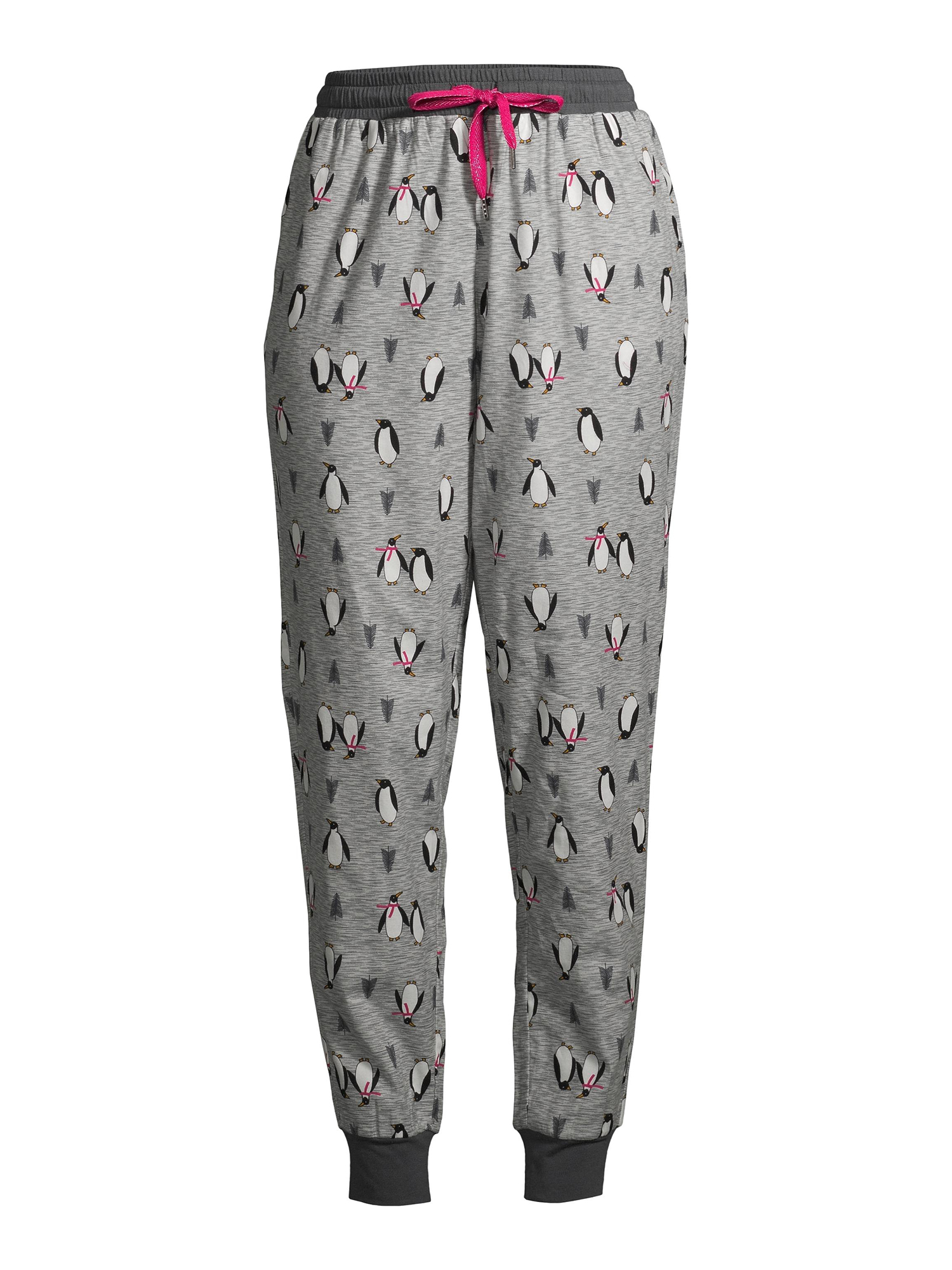 Secret Treasures Women's Penguin Flannel Joggers