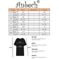 thumbnail image 3 of Anbech Women Button Tshirt Short Sleeves Summer Casual Tee Tops, 3 of 3