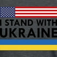 thumbnail image 3 of CafePress - I Stand With Ukraine Womens Tri Blend T Shirt - Womens Tri-blend T-Shirt, 3 of 4