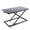 Black, variant on Single Top 23.6 inch Scissors Lift Keyboard and Mouse Riser,Height Adjustable Standing Desk Converter for Ergonomic Sit Stand Workstations,7 Height Levels