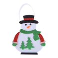 thumbnail image 1 of Bolsa de regalo de Navidad Soledad con forma de muñeco de nieve 16 cm x 6,5 cm x 25 cm, 1 of 8