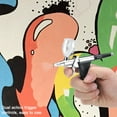 thumbnail image 4 of Kit Airbrush Kit, Durable Dual Action Airbrush Kit, For Painting Caking, 4 of 8