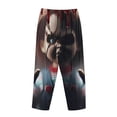 thumbnail image 3 of Lsque Chucky Print Women's Pajama Pants, Lounge Pant - Comfortable Home Wear,Elastic Waistband, Stylish Design-XX-Large, 3 of 9