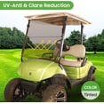 thumbnail image 3 of 10L0L Golf Cart Windshield for Yamaha G29 Drive 2007-2016, 4MM Tinted Fold Down Windshield, 3 of 7